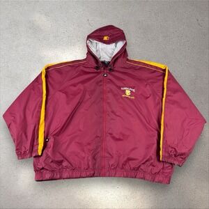 Vintage Florida State Seminoles Jacket Mens 4XL Red Starter Full Zip Windbreaker